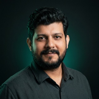 Portrait of Bhupen Chauhan